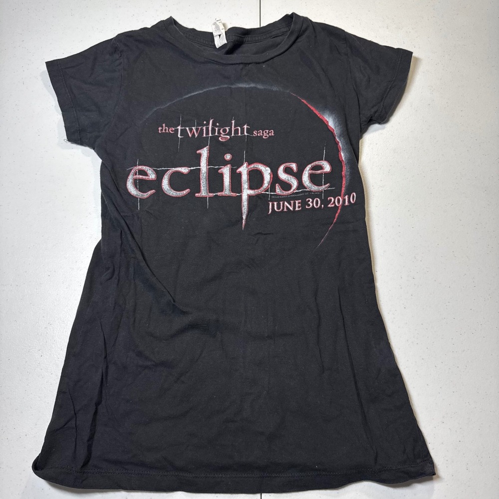 Y2K 00s Bella Swan Twilight Saga Eclipse Movie Promo Babyoll T-Shirt Juniors XL